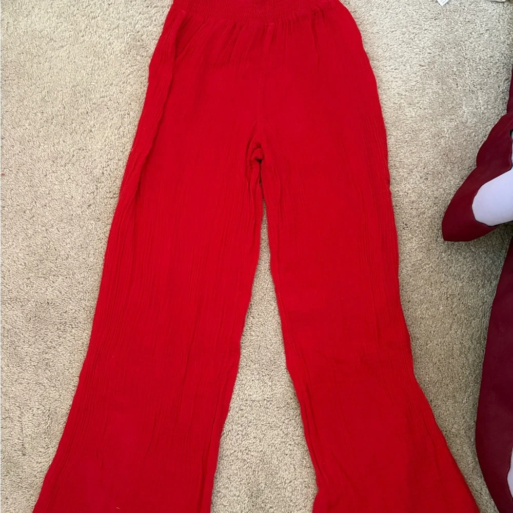 michael stars susie smocked pant - Picture 3 of 6